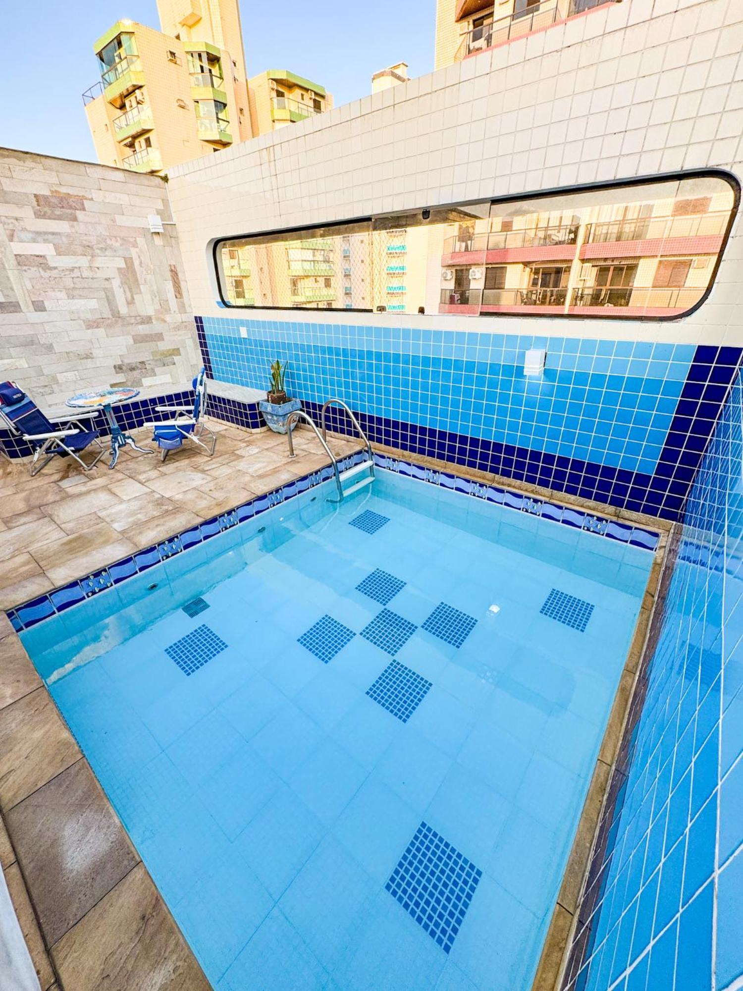 Cobertura 51 De 3 Quartos Com Piscina E Churrasqueira Privativa Guarujá Dış mekan fotoğraf