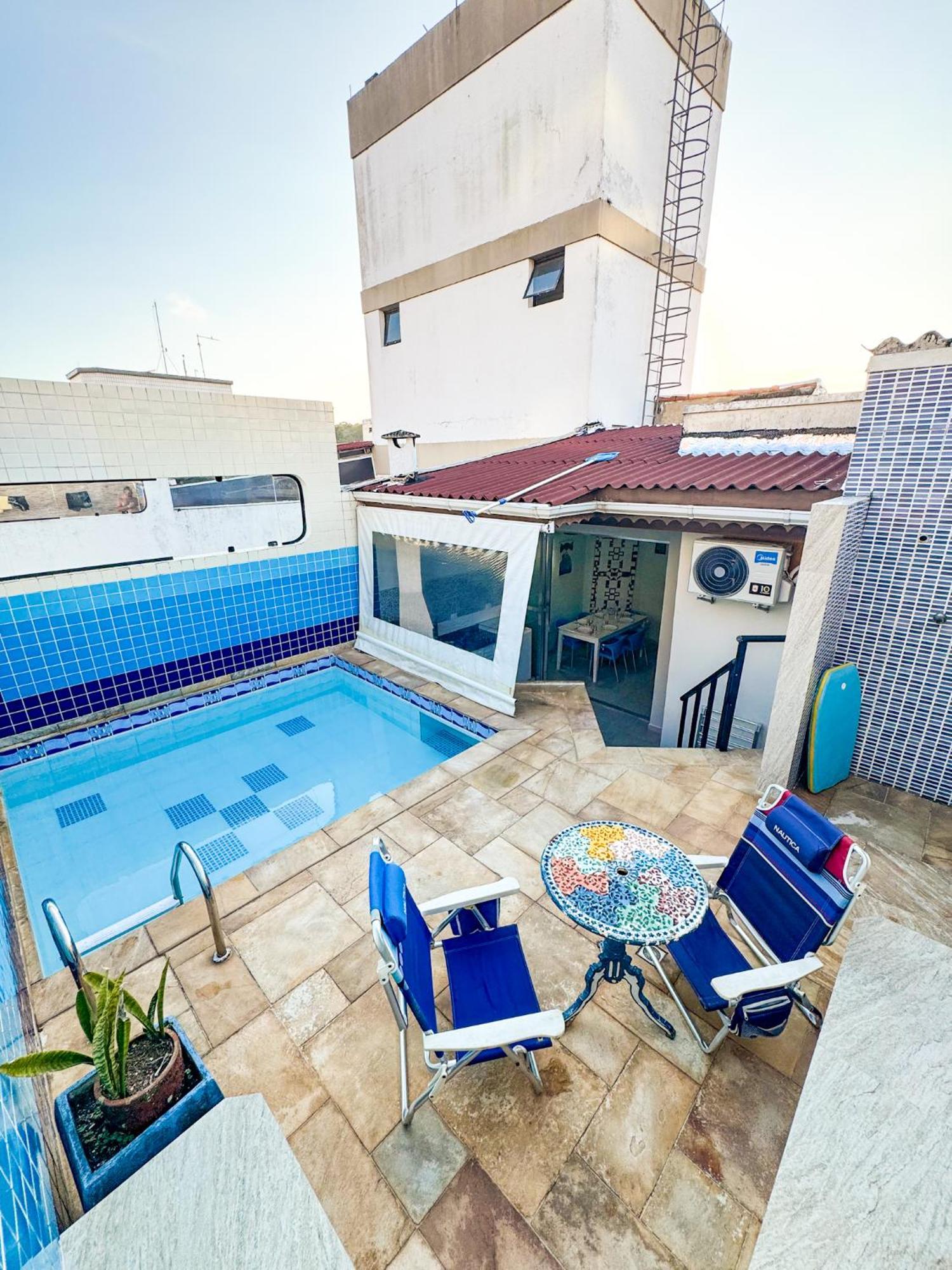 Cobertura 51 De 3 Quartos Com Piscina E Churrasqueira Privativa Guarujá Dış mekan fotoğraf